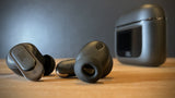 Tour Pro 2, Wireless Active Noise Cancelling(ANC) Earbuds, Smart Case, - Black, Silver