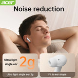 Teana Sound Wireless Earbuds - Heavy Bass, No Sound Leakage, Ultra Long Battery Life, AI Active Noise Cancellation