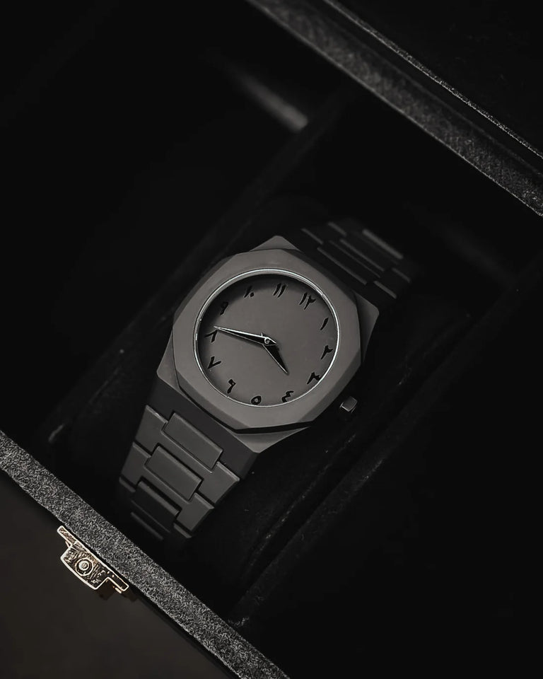 BLACK ARABIC AURA Men's WATCH | SUPER WATCH | SUPER LOOK