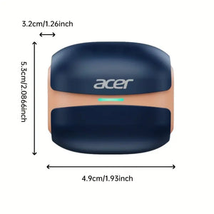 Teana Sound Wireless Earbuds - Heavy Bass, No Sound Leakage, Ultra Long Battery Life, AI Active Noise Cancellation