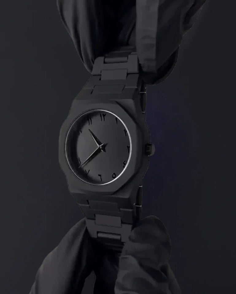 BLACK ARABIC AURA Men's WATCH | SUPER WATCH | SUPER LOOK