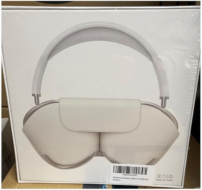 Air Pods MAX Premium Over-Ear Wireless Headphones with Noise Cancelling – Hi-Fi Sound, Long Battery Life, Comfortable Fit,