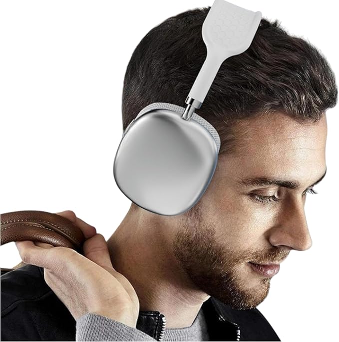 Air Pods MAX Premium Over-Ear Wireless Headphones with Noise Cancelling – Hi-Fi Sound, Long Battery Life, Comfortable Fit,
