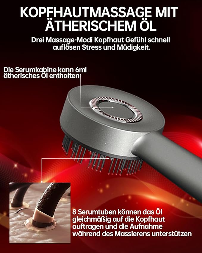 💆‍♀️ Scalp Massage Comb – Anti-Stress Hair Brush for Relaxation✨🪮