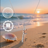 Elegant Couple Hug Heart Pendant Necklace – 18K Gold-Plated Stainless Steel Romantic Jewelry Gift for Women 💖