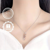 Silvery and Rose Golden Hug Necklace Couples Necklace for Him and Her the Tale of Two Lovers Hugging Necklace Jewelry Pendant Necklace Affectionate Hug Necklace Couple for Women Men