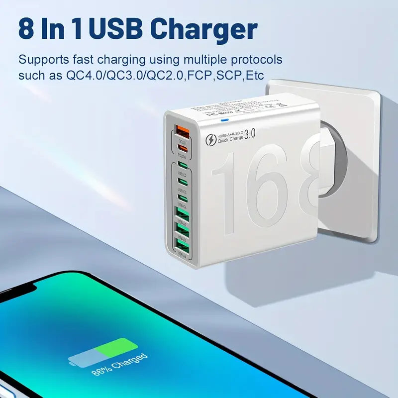 One Charger for ALL Your Devices – iPhone, Samsung, iPad! 🔋🛠️