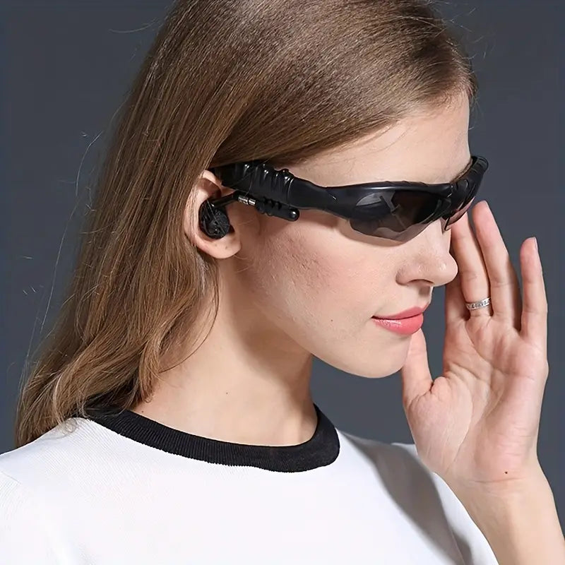 Glasses 2 in 1 Glasses Earphone, Wireless Headset with Mic