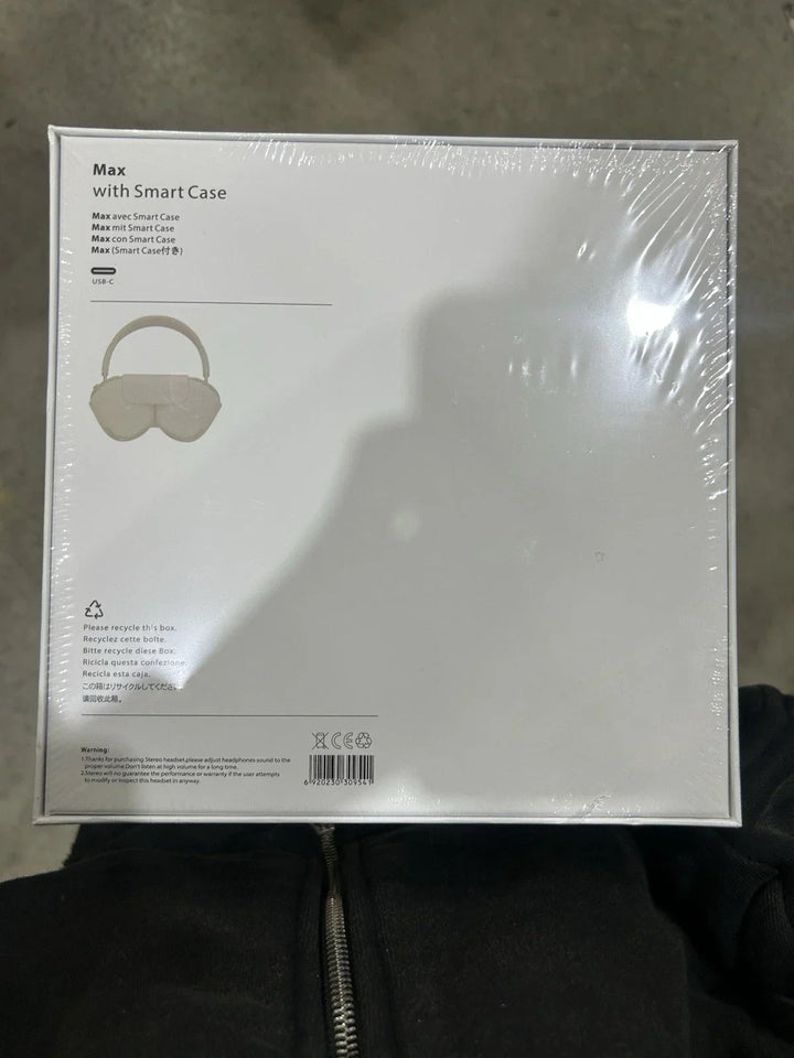 Air Pods MAX Premium Over-Ear Wireless Headphones with Noise Cancelling – Hi-Fi Sound, Long Battery Life, Comfortable Fit,