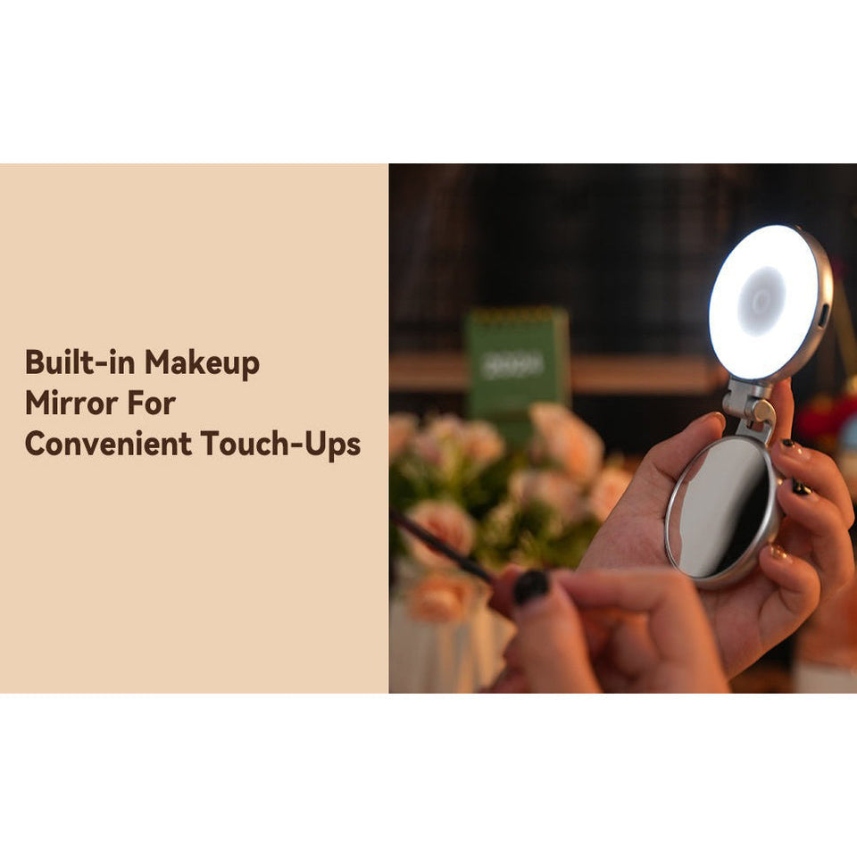 💡 Magnetic Selfie Light | Rechargeable LED Ring Light for Smartphones & Laptops